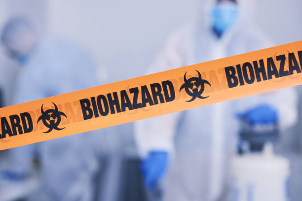 Professional Blood Cleanup technician working in Brookville, IN